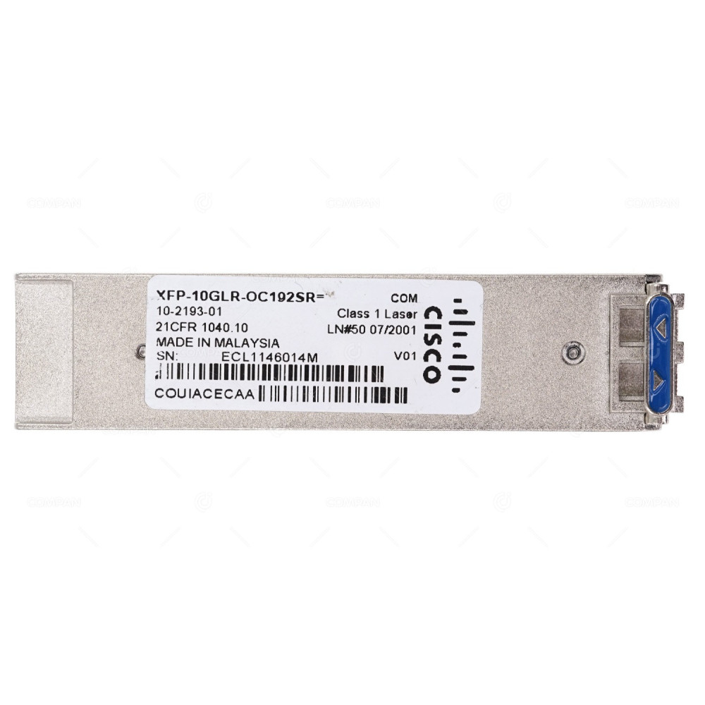 10-2193-01 CISCO 10GB SFP LR XFP 1550NM 40KM SMF TRANSCEIVER